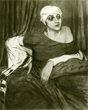Julie Wolfthorn, Porträt einer Russin. Deutscher Lyceum-Club, 1929