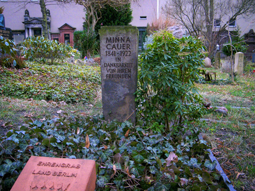 Grab Minna Cauer, Foto: Bertram von Boxberg
